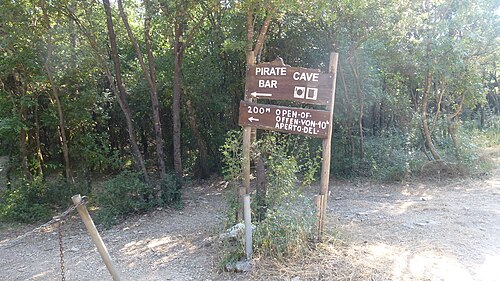 Putokaz pored Eko biciklističke staze