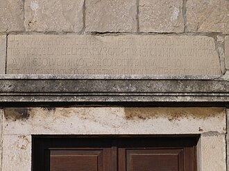 Ploča s crkve sv. Nikole od Podmorja