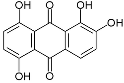 Kemijska struktura kinalizarina