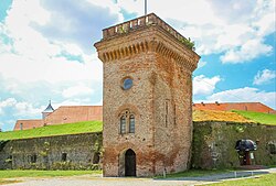 Vodotoranj smješten na Eugenijevom bastionu