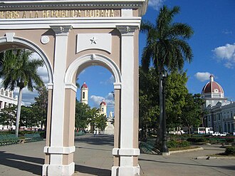 Park José Marti u gradu Cienfuegos