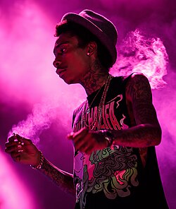 Wiz Khalifa u srpnju 2012. godine.