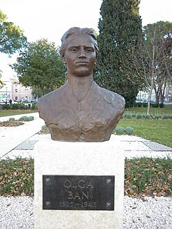 Bista Olge Ban u Titovom parku, Pula.
