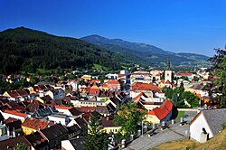 Pogled na Bruck an der Mur
