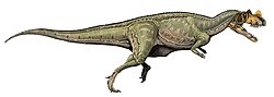 Rekonstrukcija vrste Ceratosaurus nasicornis