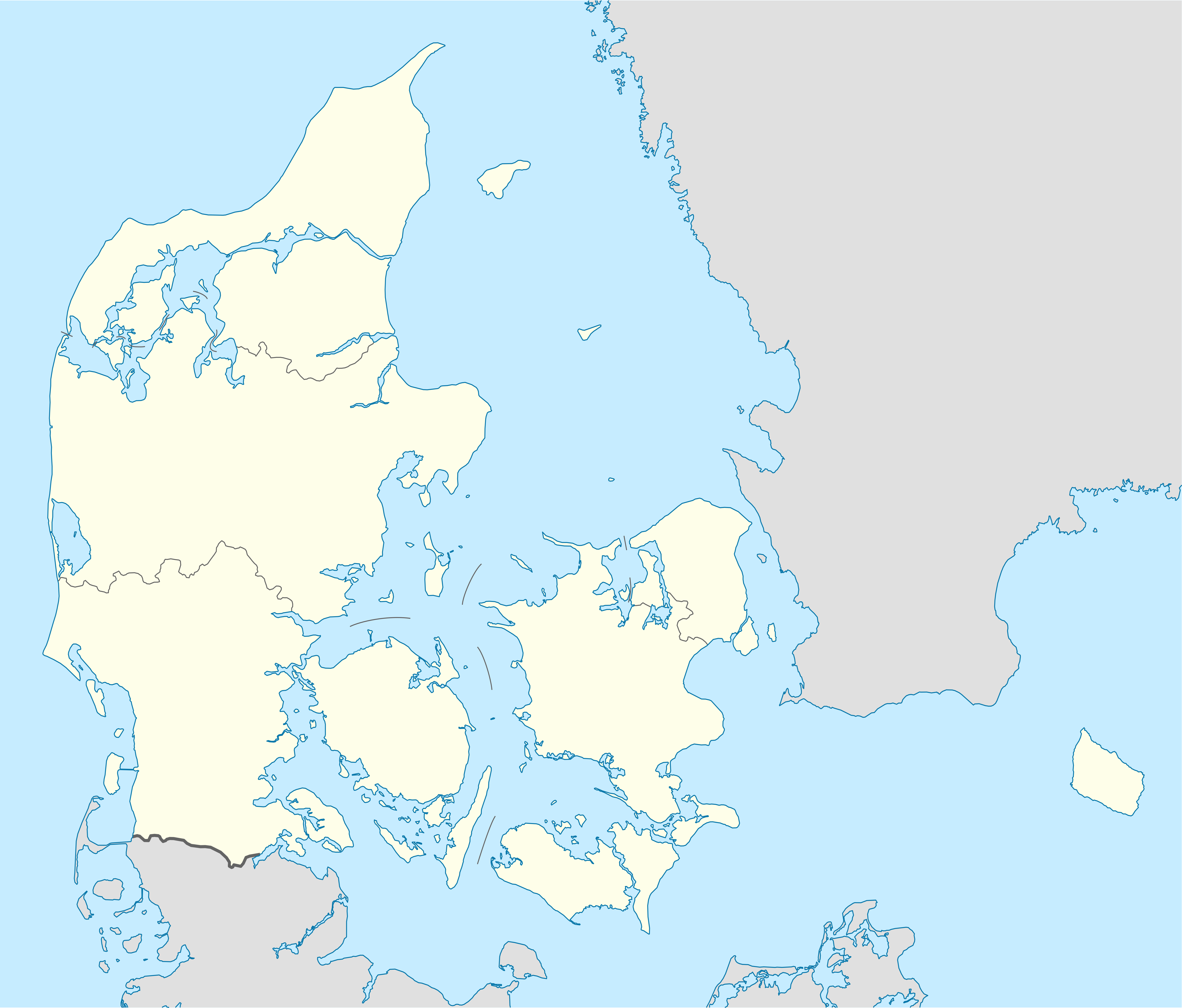 Assens na zemljovidu Danska