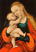 Mariahilf. Lucas Cranach Stariji, o. 1520., Katedrala sv. Jakova Innsbrucku