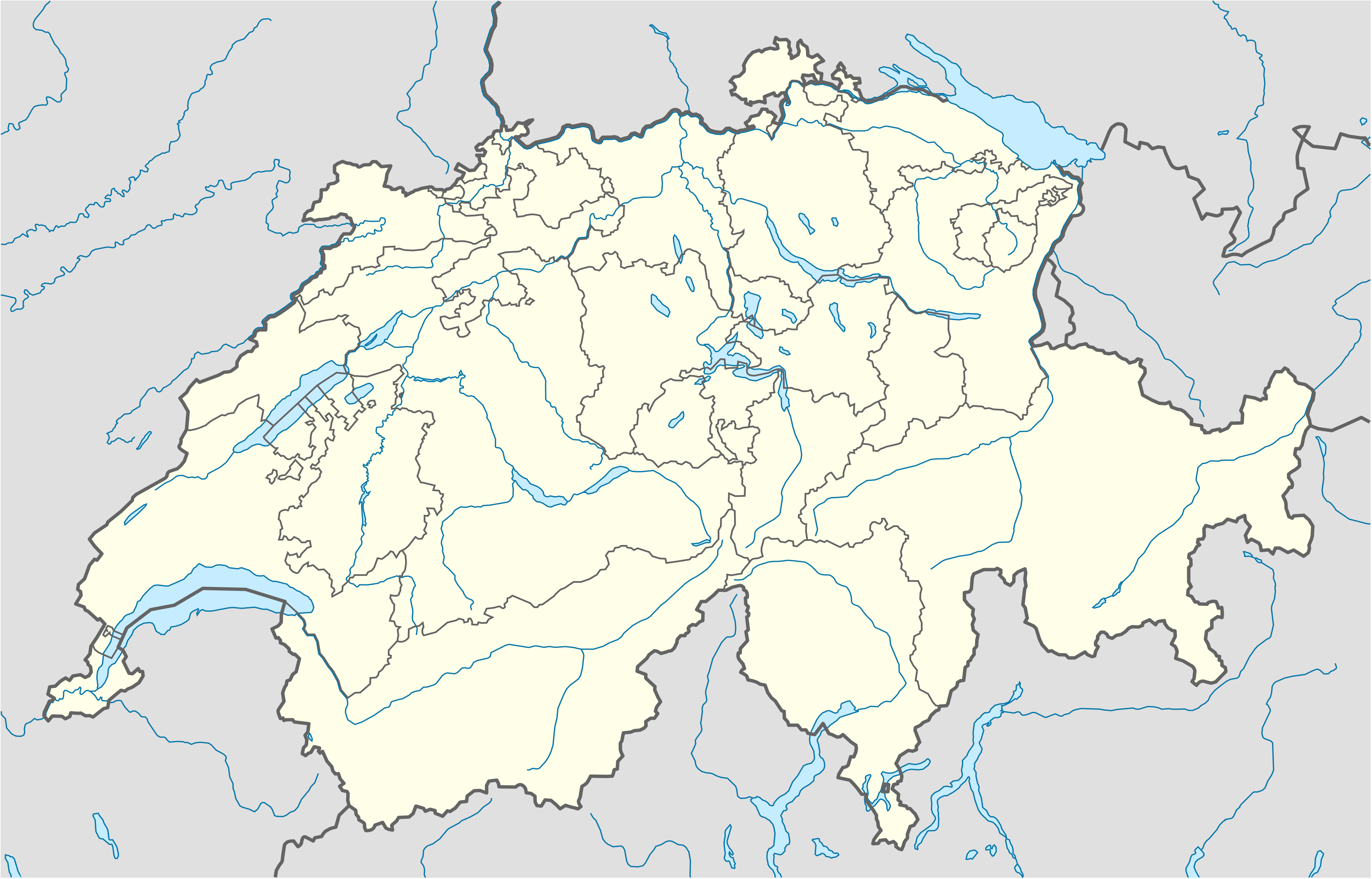 Karta grada Langenthal