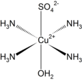 Bakrov tetraaminosulfat hidtat [Cu(NH3)4]SO4·H2O