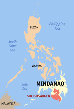 Položaj regije u Filipinima