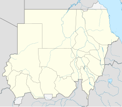 Sanganeb na zemljovidu Sudan