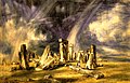 John Constable, Stonehenge, 1835., ulje na platnu, Victoria and Albert Museum, London