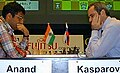 Anand i Kasparov, 2000.