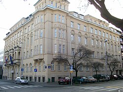 Zgrada Ministarstva kulture u Zagrebu