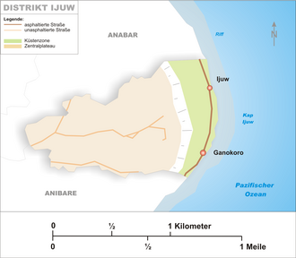 Karta okruga Ijuw