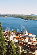 Pogled na Šibenik s tvrđave sv. Mihovila
