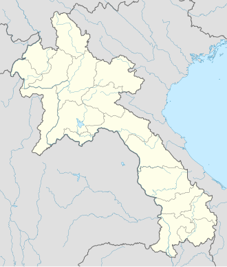 Savannakhet na zemljovidu Laos