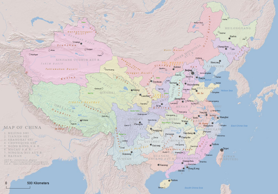 Datoteka:Geographic Map of China.png