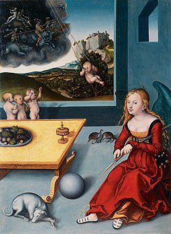 Lucas Cranach stariji, Melankolija