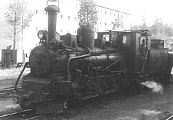 Lokomotiva Klose 185-025 u Čapljini 1965.