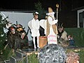 Sveti Nikola s anđelima i Krampusima.