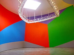 Sol LeWitt, Geometrijski oblici, mural 831, 1997.