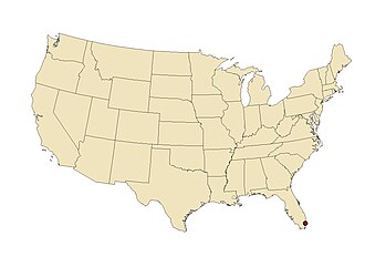 Miami na karti SAD-a