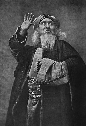 Talijanski glumac Ermete Novelli u ulozi Shylocka početkom 20. st.