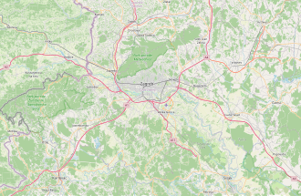 Brckovljani na zemljovidu Zagrebačka županija