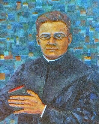 Franjo Maria Jordan od Križa na slici švicarskog slikara Kurta Ammanna