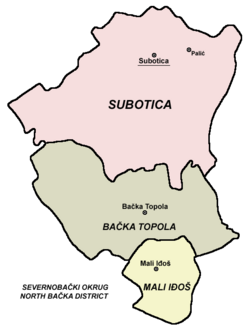 Gradovi i općine u okrugu