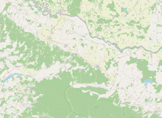 Čađavica na zemljovidu Virovitičko-podravska županija