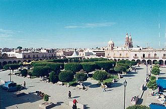 Središnji trg Plaza de Armas de San Miguel el Alto s katedralom