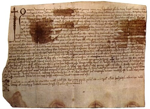 Prvi spomen Šibenika, povelja kralja Petra Krešimira IV. iz 1066.