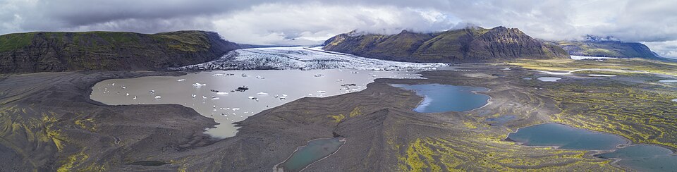 Ledenjak Skaftafell (Skaftafellsjökull) u NP Vatnajökull