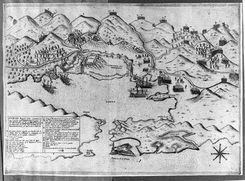 Prikaz turske opsade Šibenika