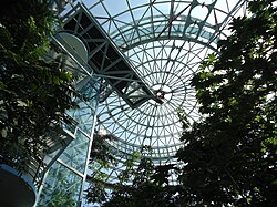 Unutrašnjost Botaničkog vrta NMNS-a