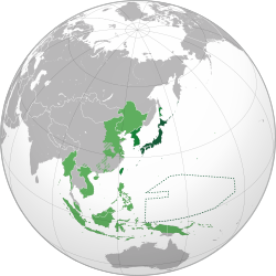 Lokacija Japasnkog Carstva