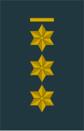 Oznaka čina Kapitein-commandant.