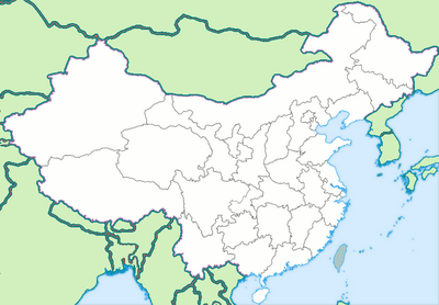 Lokacijska karta Kina