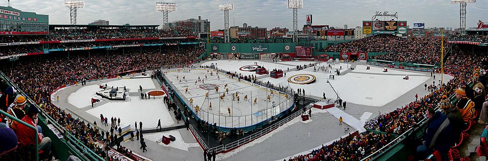 Panorama Fenway Parka na Winter Classic 2010.