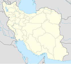 Teheran na zemljovidu Iran