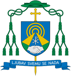 grb biskupa Vlade Košića