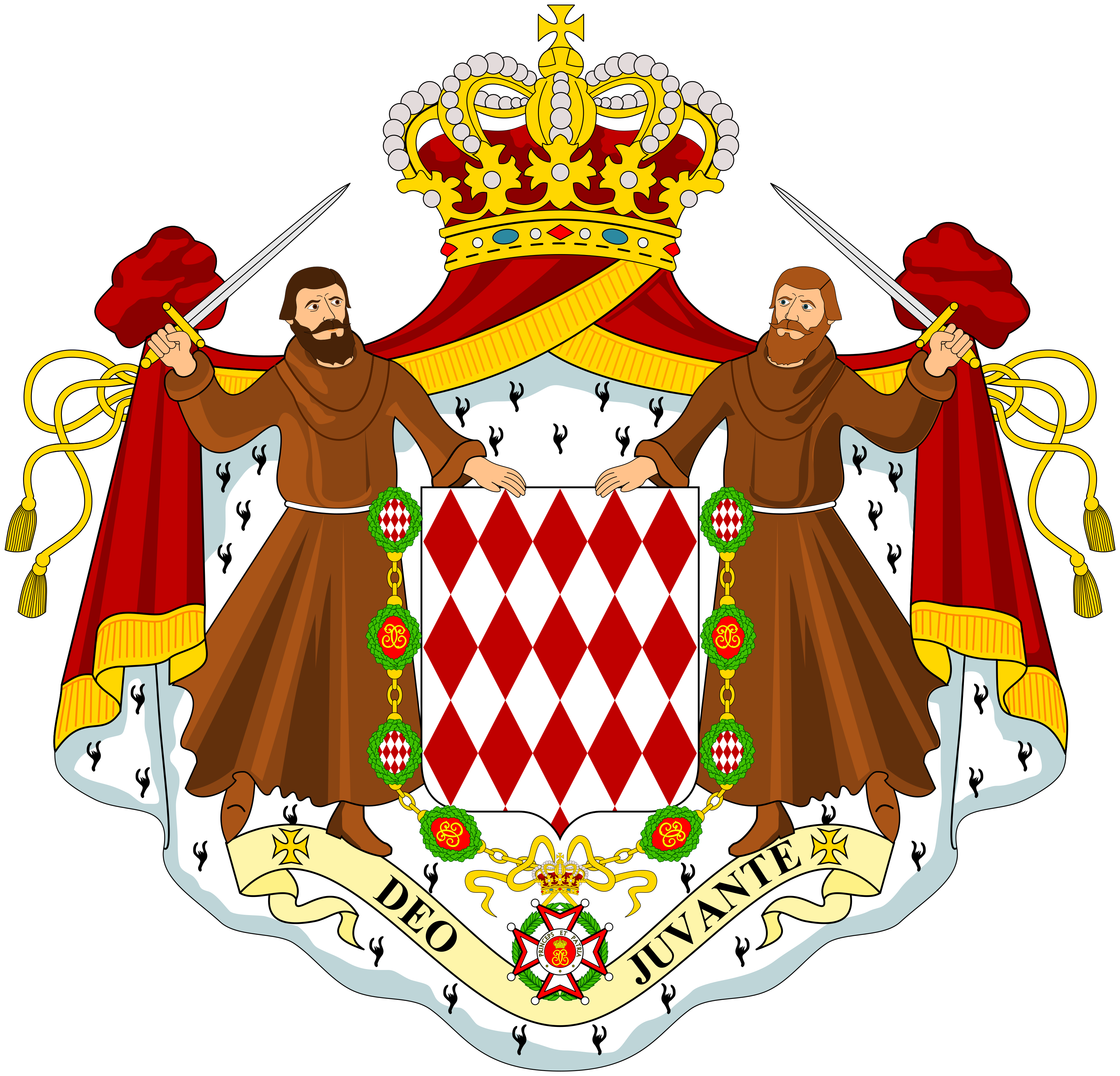 Grb dinastije i kneževine Monako