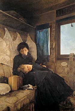 Raffaele Faccioli, Tužno putovanje, 1882.