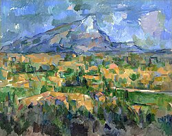Paul Cézanne, Planina Sainte-Victoire, 1904., ulje na platnu, 70 × 92 cm, Philadelphia