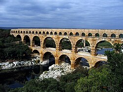 Rimski akvadukt Pont du Gard