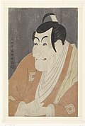 Sharaku: Glumac Ichikawa Ebozo u ulozi Takemute Sadanoshina, 1794.
