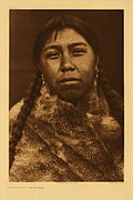 Tsatsalatsa - Skokomish by Edward S. Curtis, 1913.