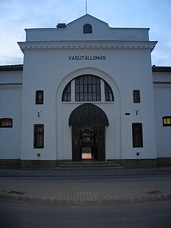 Željeznička postaja u Velikoj Kaniži.